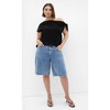 Women's Plus Size Elisa Top - black | CITY CHIC - 2 of 4
