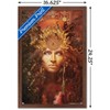Trends International Jena DellaGrottaglia: Cosmic Zodiac - Leo Framed Wall Poster Prints - 3 of 4