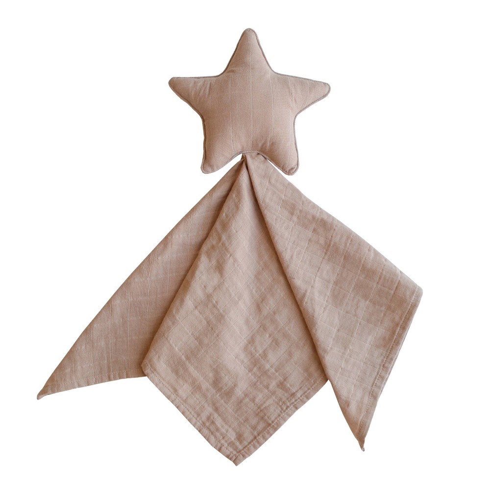 Photos - Soft Toy Mushie Star Lovey Crib Toy - Natural