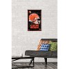 Trends International NFL Cleveland Browns - Neon Helmet 24 Unframed Wall Poster Prints - 2 of 4