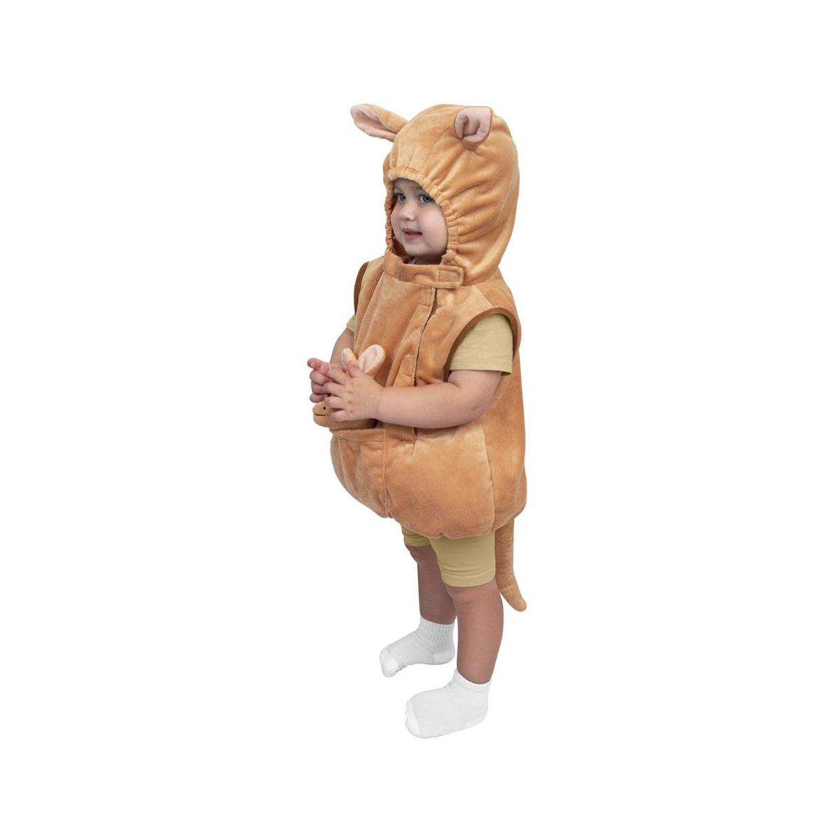 Dress Up America Kangaroo Costume for Babies - Animal Romper for Infants - thumbnail 2