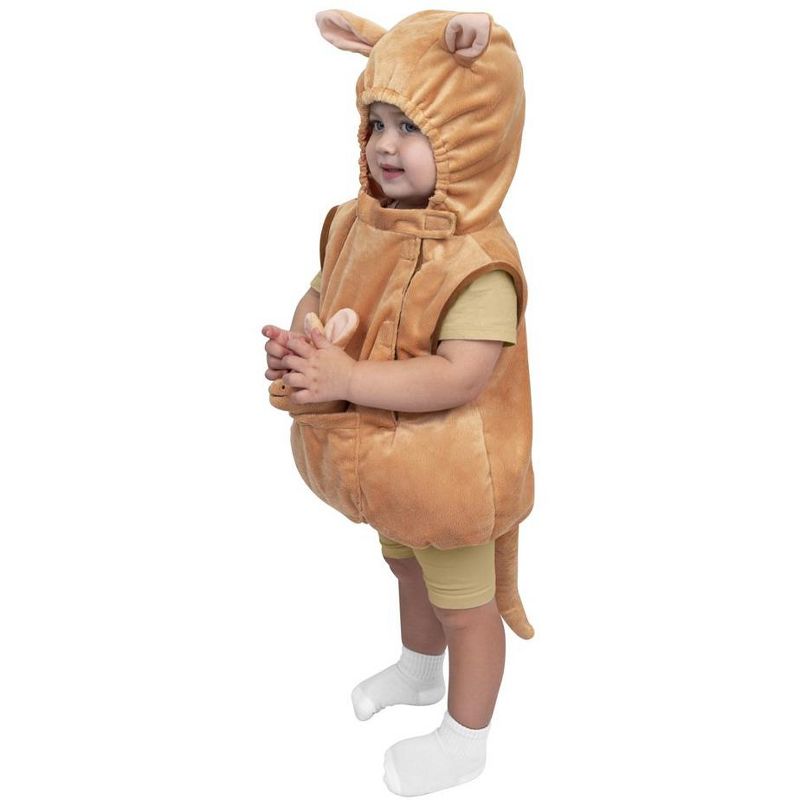 Dress Up America Kangaroo Costume for Babies - Animal Romper for Infants, 2 of 4