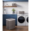 Seville Classics Handwoven Storage Basket Set(2-Pack) - 4 of 4