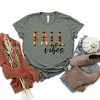 Simply Sage Market Women's Fall Vibes Plaid Short Sleeve Graphic Tee - 3 of 4