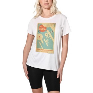 Women's Star Trek Tos Episode 53 Loose T-Shirt White - 1 of 4