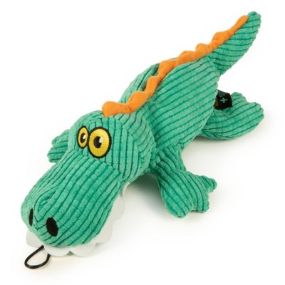 stuffed alligator dog toy