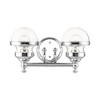 Livex Lighting Oldwick 2 - Light Vanity in  Polished Chrome - 3 of 4