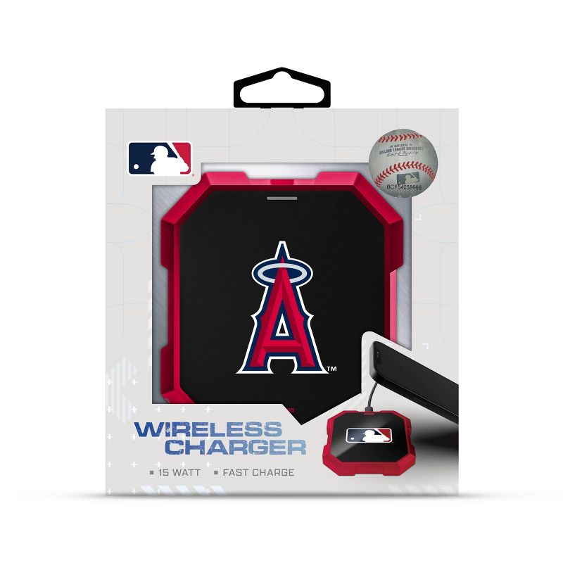 MLB Los Angeles Angels Wireless Charging Pad, 3 of 4