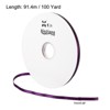 Unique Bargains Double Face Solid Wrapping Decoration Roll Satin Ribbon - 2 of 3