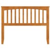 AFI Furnishings Mission Full Solid Wood Headboard with Attachable Charger in Light Toffee - 3 of 4