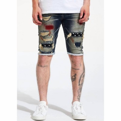 Men's Pierre Jean Shorts - Crysp Denim