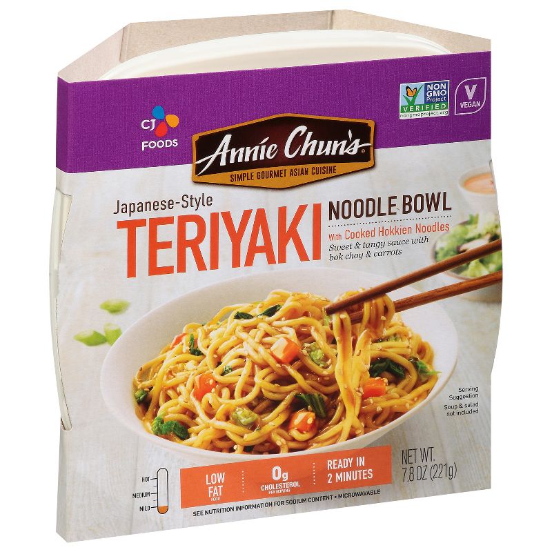 Annie Chun&#39;s Vegan Noodle Bowl Teriyaki - 7.8oz, 4 of 10