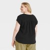 Women's Short Sleeve Blouse - Universal Thread™ - 2 of 3