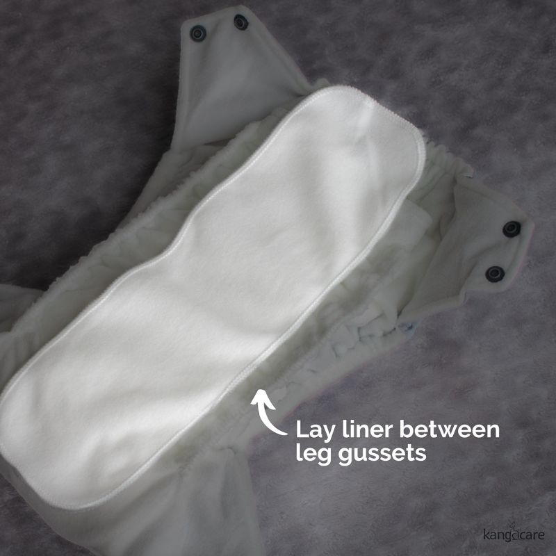Kanga Care Reusable Microchamois Cloth Diaper Liner (10 Pack), 3 of 6
