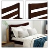 Whisen Morden Design Twin Size Wood Platform Bed with Headboard - 3 of 4