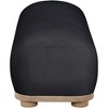 Meridian Furniture,Calum Chenille Fabric Bench - 4 of 4