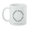 THE LORD OF THE RINGS Mordor Script Ceramic Coffee Mug, Novelty Gift Mugs for Coffee, Tea and Hot Drinks, 11oz, White - 3 of 4
