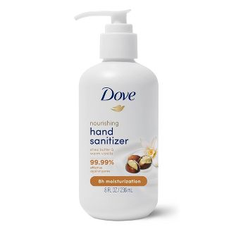 Dove Beauty Moisturizing & Hand Sanitizer Shea Butter - 8oz