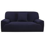 PiccoCasa Stretch Chair Sofa Slipcover Couch Covers with 1Pc Cushion Cover