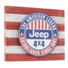 Vintage Jeep Metal Backlit LED Wall Sign Panel - American Art Decor: Illuminated Room & Door Decor, Horizontal Orientation - 2 of 4