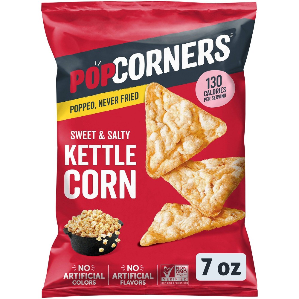UPC 810607020710 product image for Popcorners Kettle Corn Snacks Sharing Size - 7oz: Non-GMO, Gluten-Free | upcitemdb.com