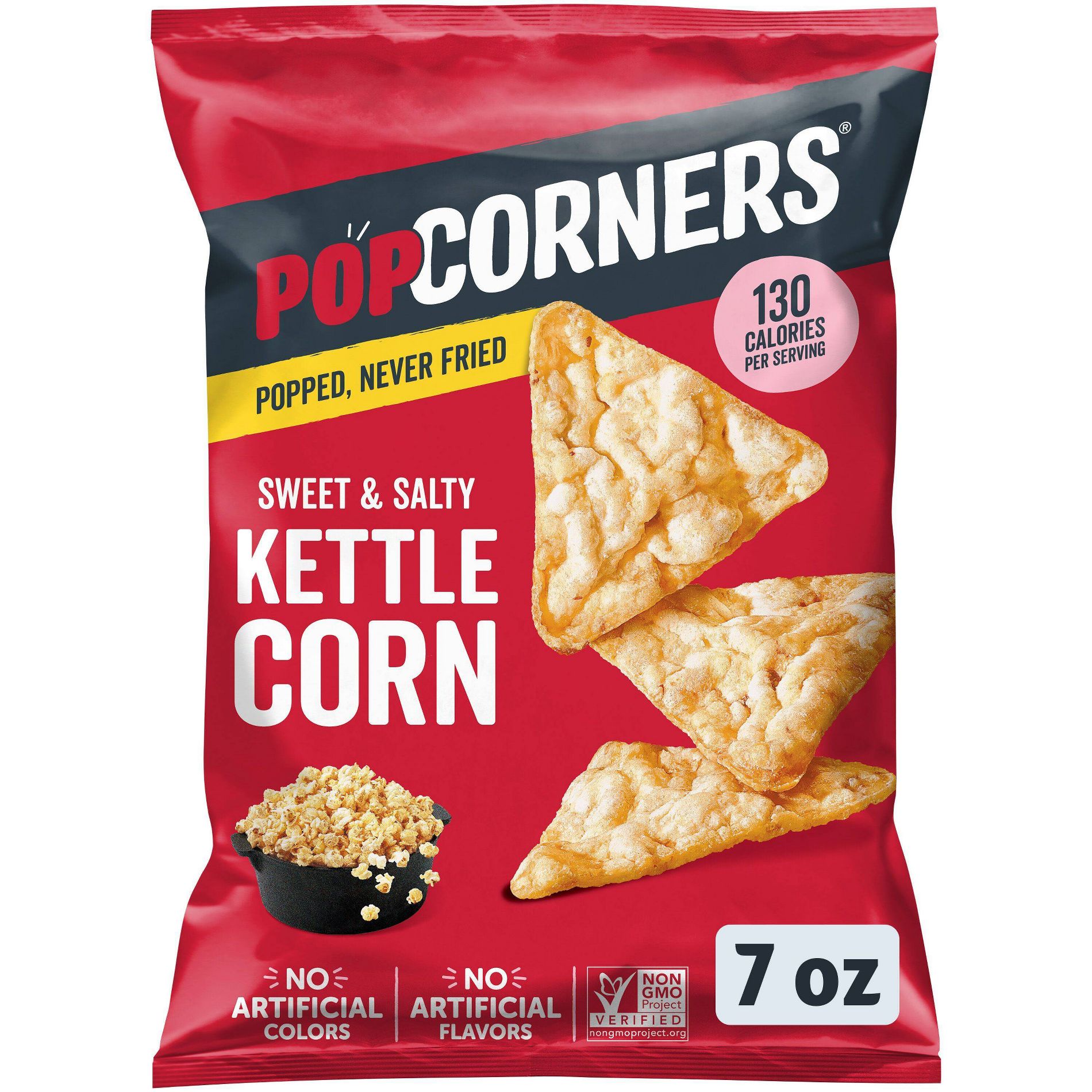 Popcorners Kettle Corn Snacks Sharing Size - 7oz