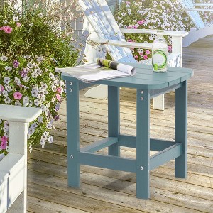 Sonkuki Patio HIPS Adirondack Side Table - 1 of 4