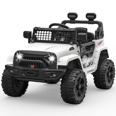 Electric Ride-on Car, 12v 4.5AH Dual Motor 35w Power, Single Seat Car Style for Kids, Durable Children's Outdoor Toy Vehicle Bithday