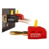 Speaker Snap 24 Count of Fast & Secure Banana Plugs, Gold Plated, 12-24 AWG, for Home Theaters, Speaker Wire, Wall Plates, and Receivers - image 3 of 4