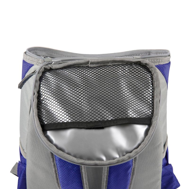 Picnic Time Superman PTX 11qt Cooler Backpack - Navy Blue/Gray, 3 of 8