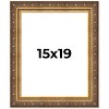 PosterPalooza | Museum Gold Picture Frame - UV Acrylic, Foam Board Backing, Hanging Hardware - 2 of 4