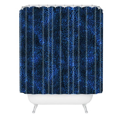 Schatzi Leopard Shower Curtain - Deny Designs 