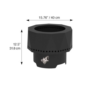Blue Sky Outdoor Living Square Peak Smokeless Patio Fire Pit - 1 of 4