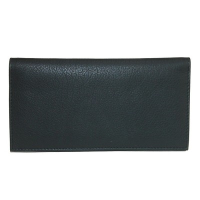Ctm Leather Solid Color Checkbook Cover Wallet : Target