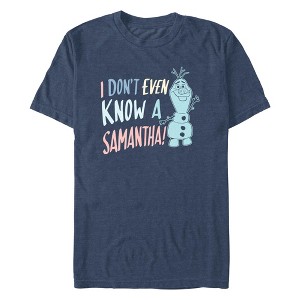 Men's Frozen 2 I Don't Even Know a Samantha Olaf T-Shirt - 1 of 3