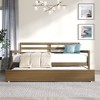 ChaletPosh Twin Size Wooden Daybed with Trundle - 3 of 4