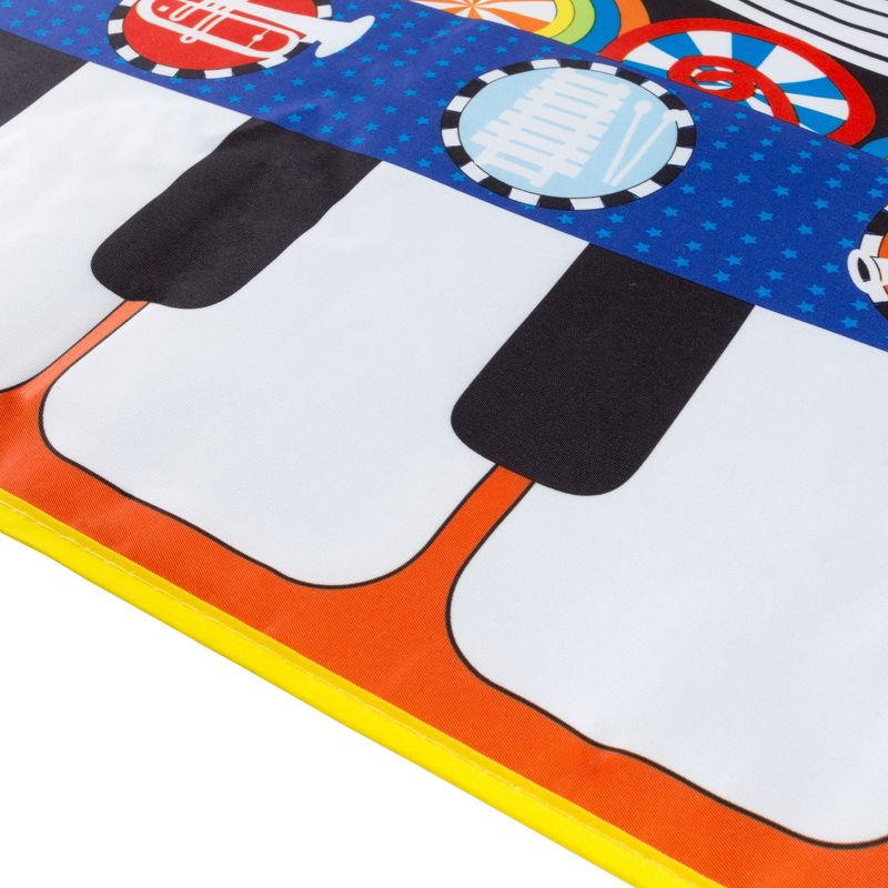 Toy Time Kids' Battery-Operated Musical Piano Step Play Mat, 5 of 8