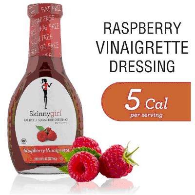Skinnygirl, Fat-Free, Sugar-Free Raspberry Vinaigrette Salad Dressing, 8 fl oz (Pack of 4)