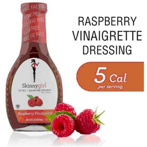 Skinnygirl, Fat-Free, Sugar-Free Raspberry Vinaigrette Salad Dressing, 8 fl oz (Pack of 4) - 1 of 1