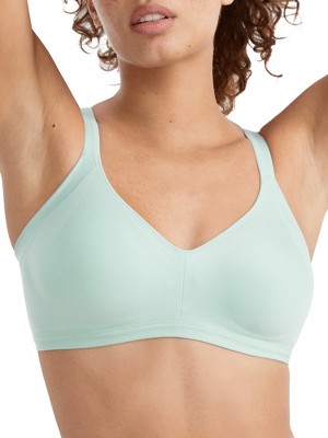 Olga Women's Easy Does It Wire-free No Bulge T-shirt Bra - Gm3911a Large  Canal Blue : Target