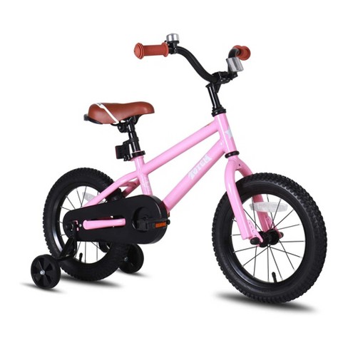 18 inch bike with training wheels hot sale for girl