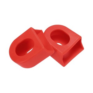 Unique Bargains Anti-Friction Plastic Road Bike Crank Protectors 2 Pcs - 1 of 4