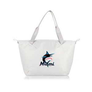 MLB Miami Marlins Tarana Cooler Tote Bag - Halo Gray - 1 of 4