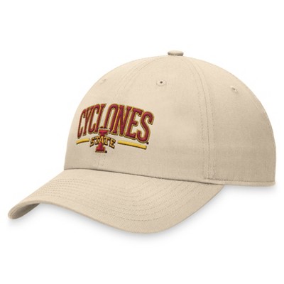 NCAA Iowa State Cyclones Unstructured Washed Cotton Twill Hat - Natural