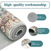 Area Rug Vintage Floral Rug for Living Room Soft Stain Resistant Rug Indoor Boho Carpet for Bedroom Dining Nursery Room - 4 of 4