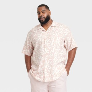 Men's Vacay Short Sleeve Challis Camp Shirt - Goodfellow & Co™ - 1 of 3