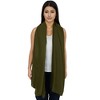 Anna-Kaci Womens Lightweight Chiffon Long Fashion Scarves Solid Color Fall Wrap Shawls - 3 of 4