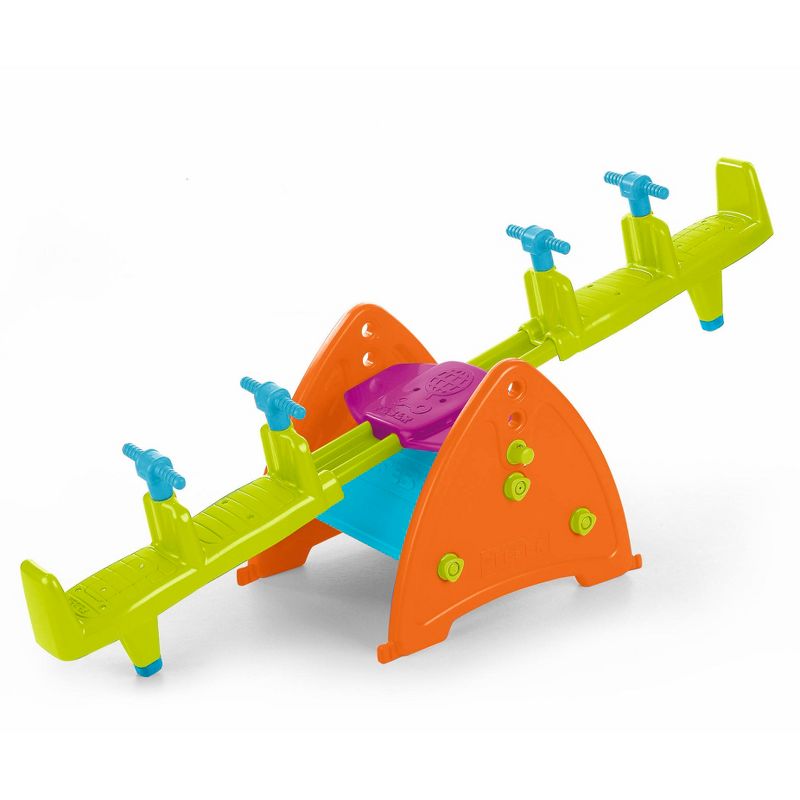 ECR4Kids Quad Seesaw, Play Structure, Multi, 1 of 8