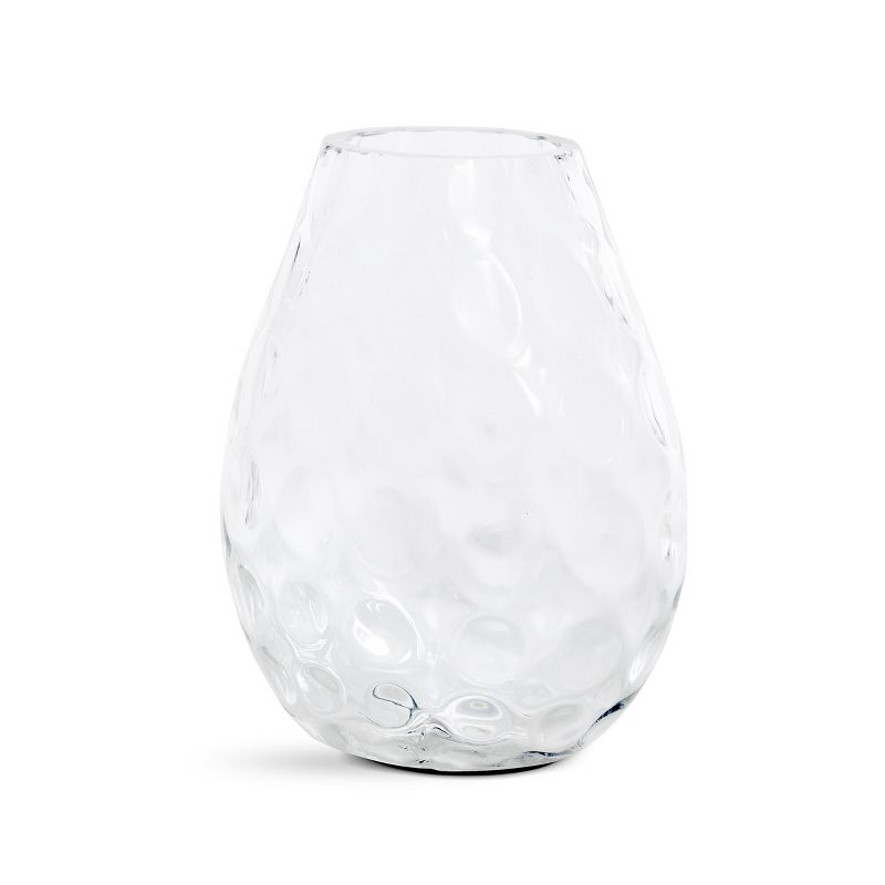 Park Hill Collection Alouetta Blown Glass Teardrop Vase, 1 of 5
