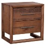 NicBex Nightstand with 2 Drawers,Different Sizes Bedside Table with Sturdy Wooden Frame,Modern Side Table for Bedroom,Living Room - 4 of 4